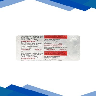 Losartas 25mg Tablet 10’S