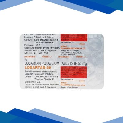 Losartas 50mg Tablet 15’S