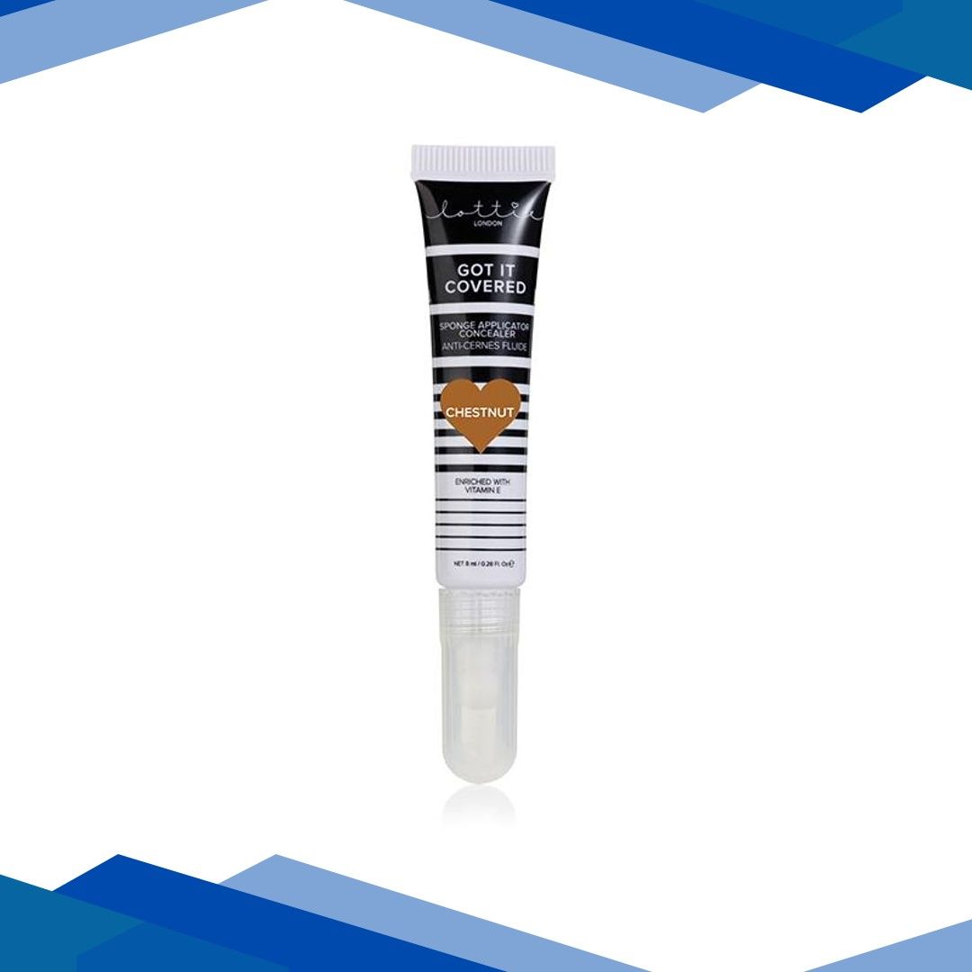 Lottie London GOT IT COVERED- SPONGE APPLICATOR CONCEALER Chestnut 8 ml