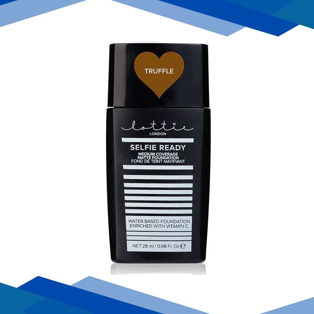 Lottie London SELFIE READY FOUNDATION- MEDIUM COVERAGE MATTE FOUNDATION Truffle 28 ml