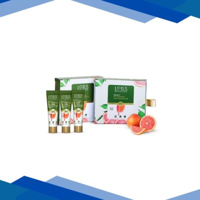 Lotus Botanicals Skin Brightening Vitamin C Face Care Mini kit, All Skin Types 1’s