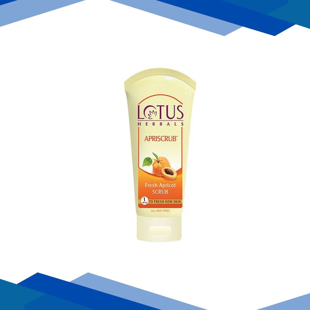 Lotus Herbals Apriscrub Fresh Apricot Scrub 100 gm