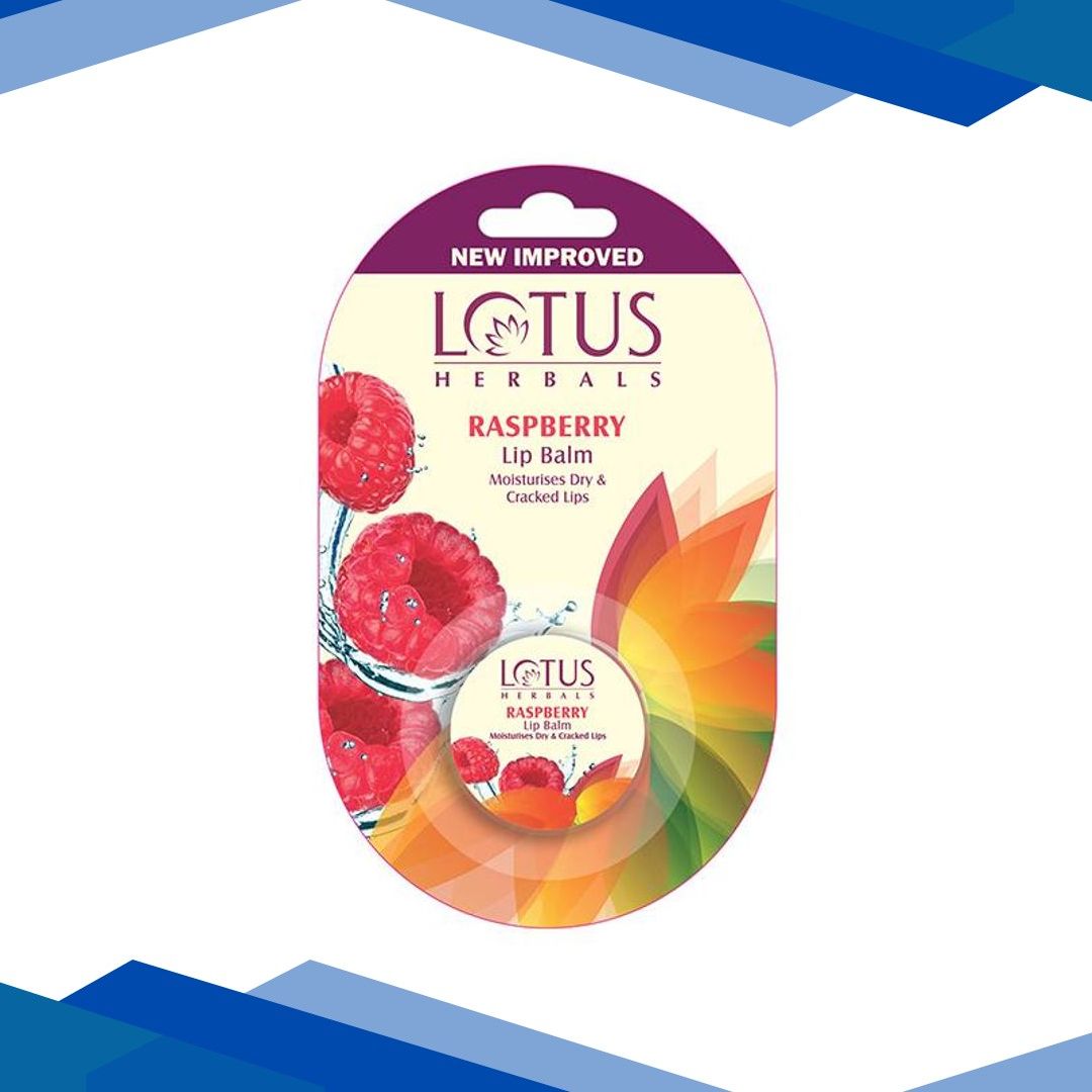 Lotus Herbals Lip Balm Raspberry 5 Gm