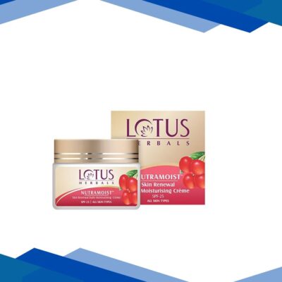 Lotus Herbals Nutramoist Skin Renewal Daily Spf 25 Moisturising Cream 50 gm