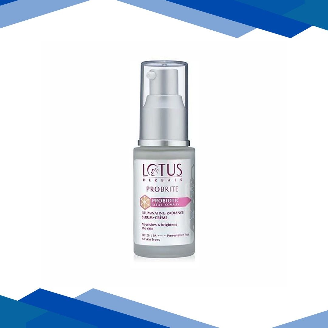 Lotus Herbals Probrite Illuminating Radiance Serum+Creme 30 Ml