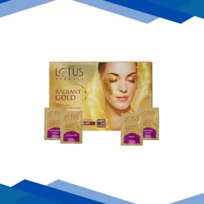 Lotus Herbals Radiant Gold Cellular Glow 1 Facial Kit 37 Gm