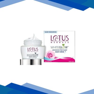 Lotus Herbals Whiteglow Advanced Pink Glow Night Creme 50 Gm