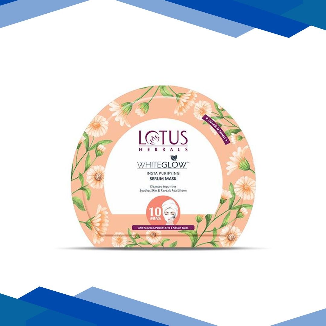 Lotus Herbals Whiteglow Insta Purifying Serum Mask 20 Gm