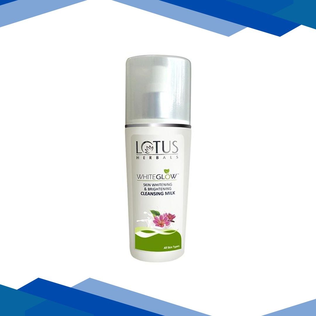 Lotus Herbals Whiteglow Skin Whitening & Brightening Cleansing Milk 80 ml