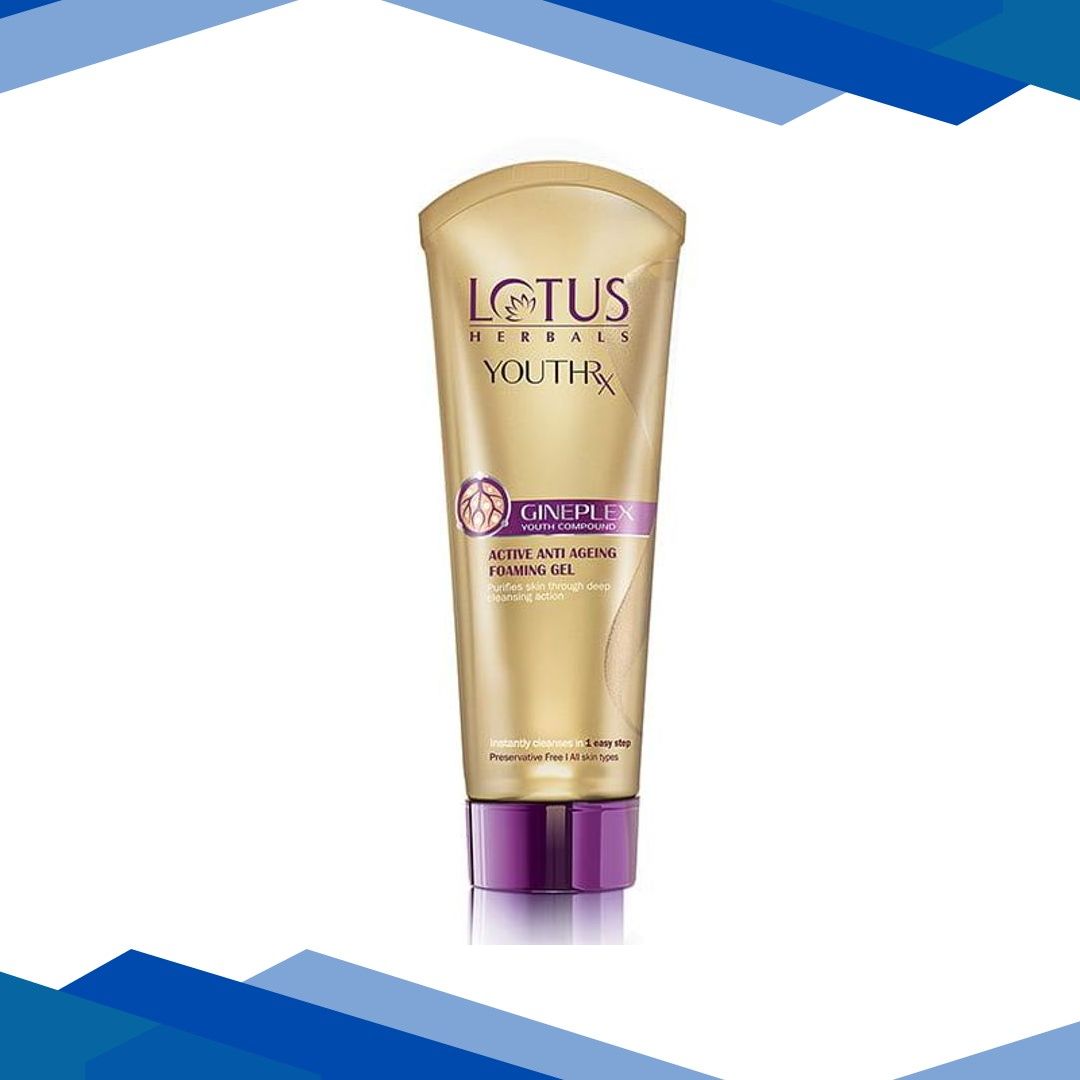 Lotus Herbals Youthrx Active Anti Ageing Foaming Gel 100 Gm