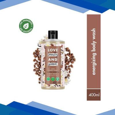 Love Beauty And Planet Coffee and Warm Vanilla Sulfate Free Body Wash 400 ml