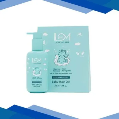 Love Momma Rosemary Leave Baby Hair Oil 250 ml