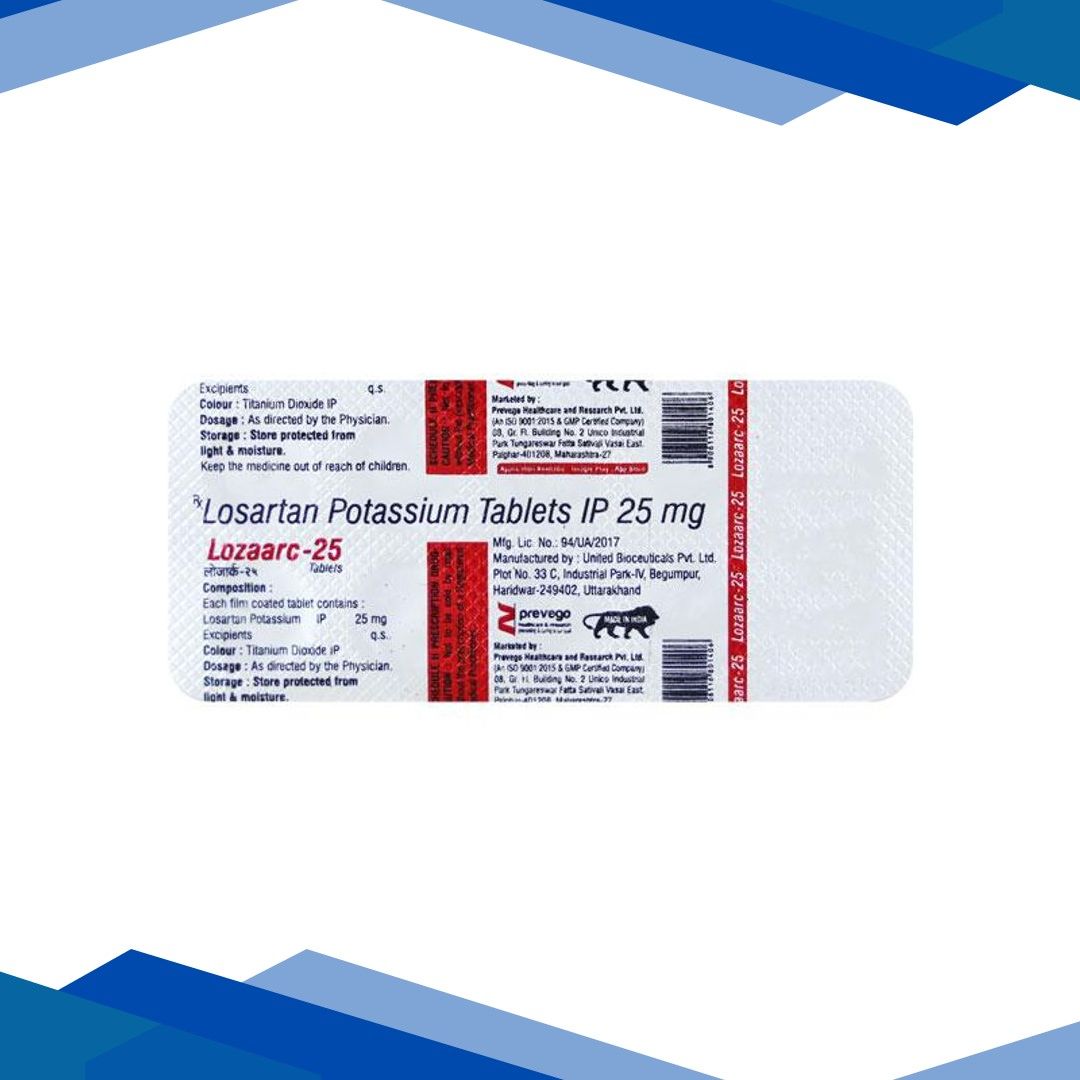 LOZAARC 25 Tablet 10’s