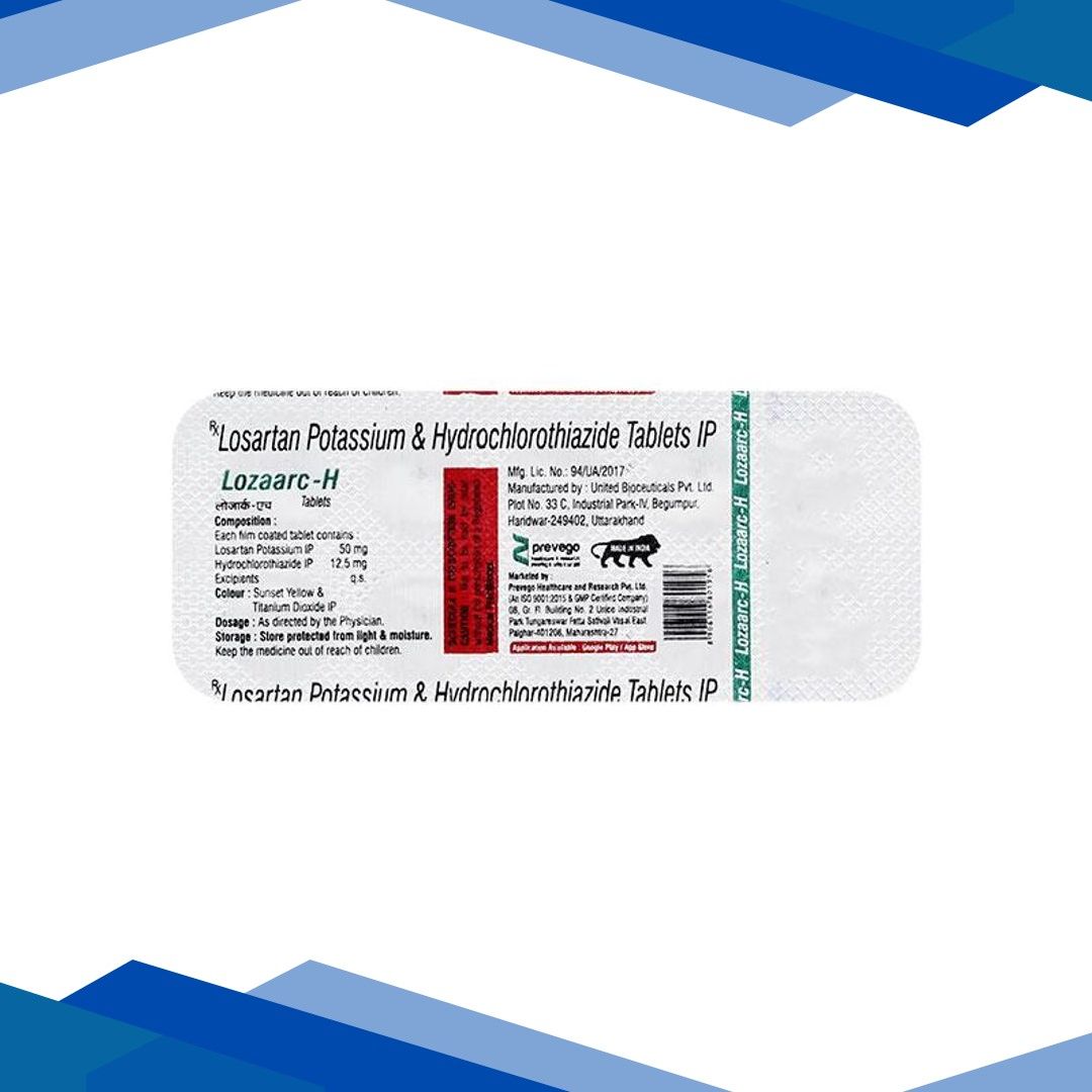 LOZAARC H Tablet 10’s