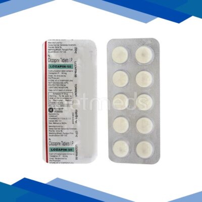 Lozapin 50mg Tablet 10’S