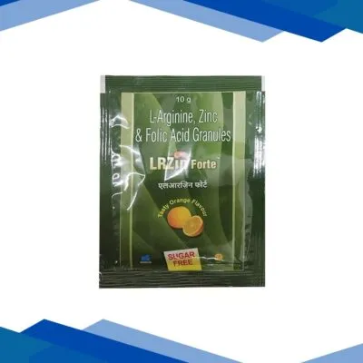 LRZIN FORTE SUGAR FREE TASTY ORANGE FLAVOUR Granules 10gm