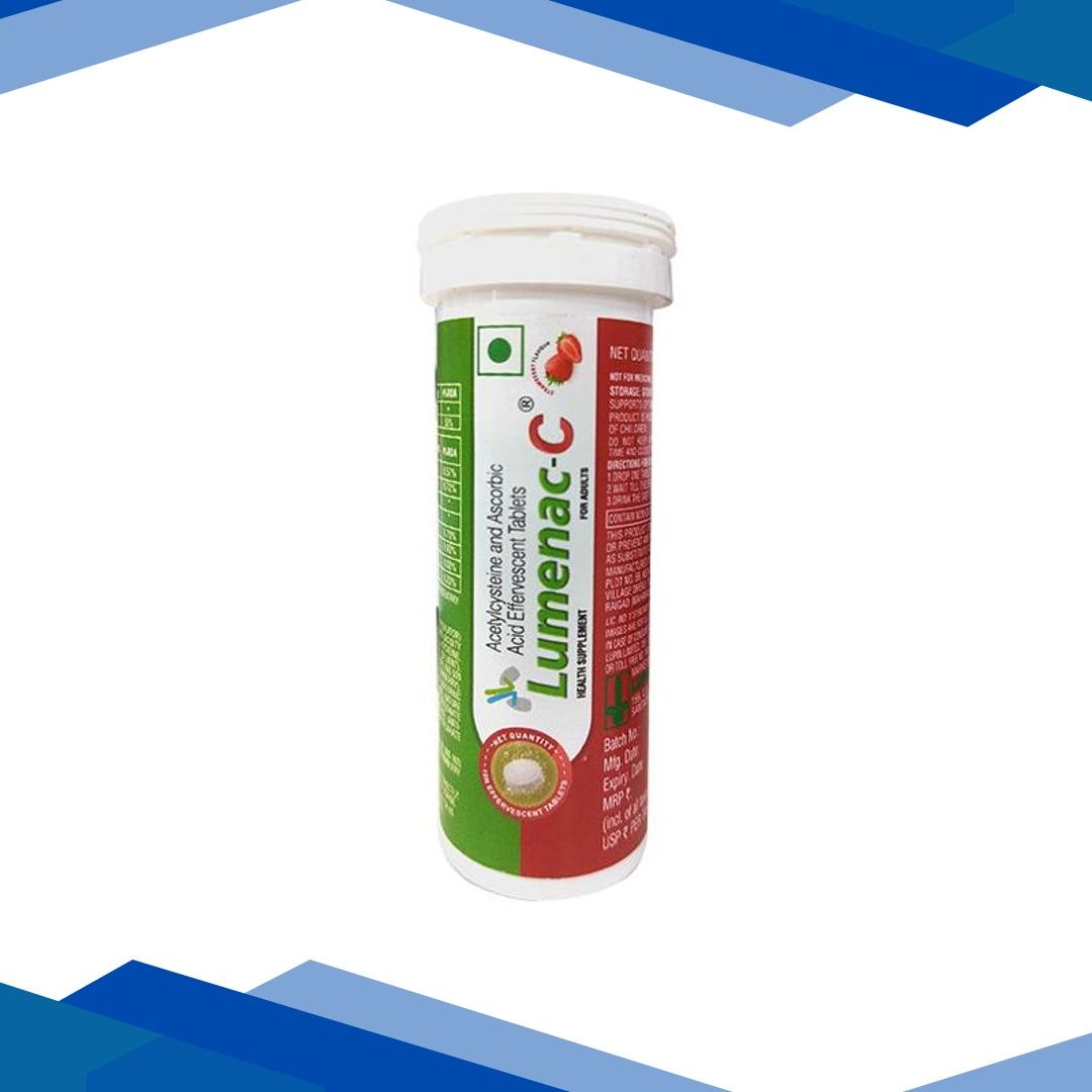 LUMENAC C STRAWBERRY FLAVOUR Effervescent Tablet 10’s