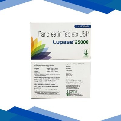 Lupase 25000 Tablet 10’S