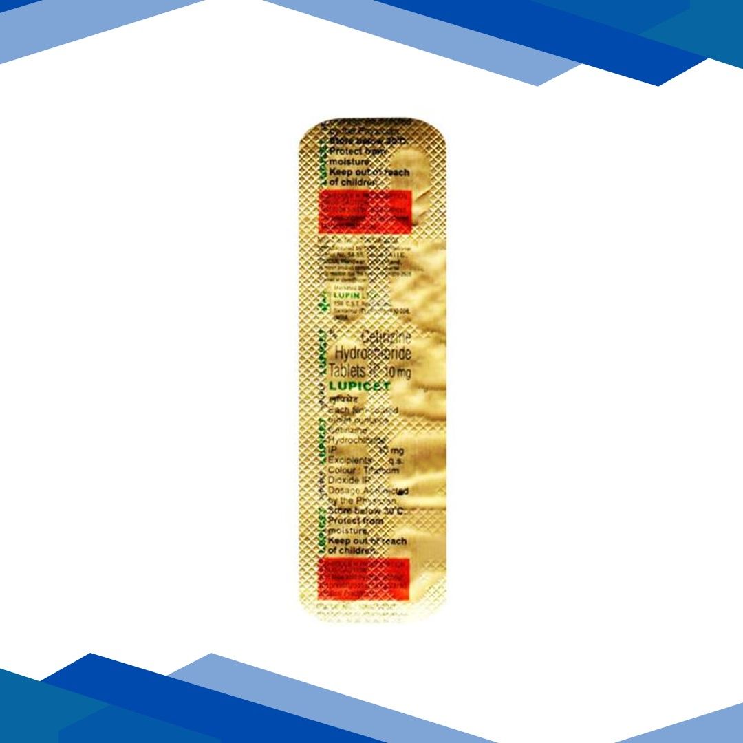 Lupicet 10mg Tablet 10’S