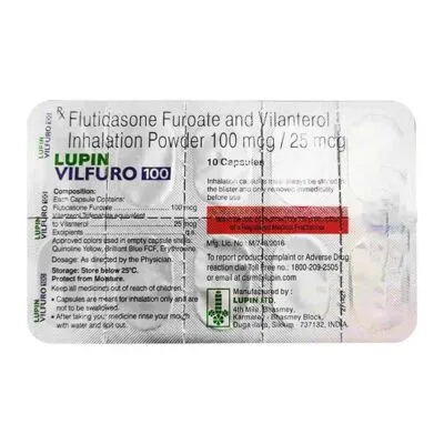 LUPIN VILFURO 100 Capsule 10’s