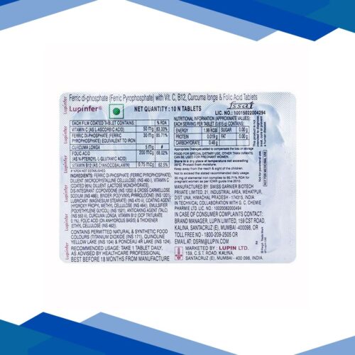 Lupinfer Tablet 10’S