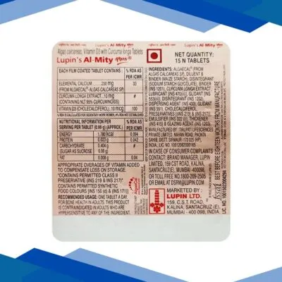 LUPIN’S AL MITY PLUS Tablet 15’s