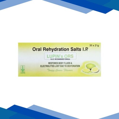 LUPIN’S ORS Tangy Lemon Flavour Powder 21gm