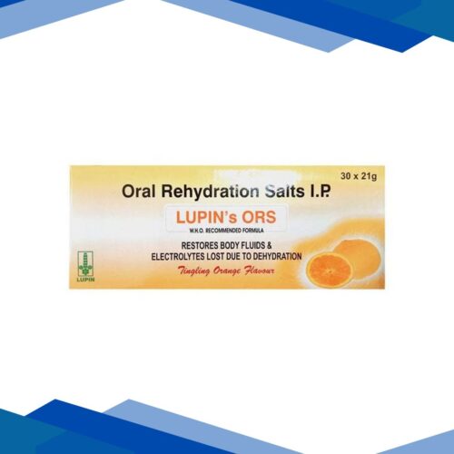 LUPIN’S ORS TINGLING ORANGE FLAVOUR Sachet 21gm