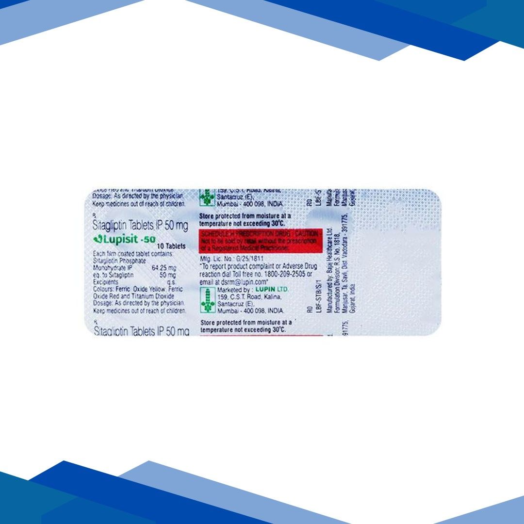 LUPISIT 50 Tablet 10’s