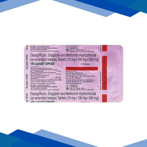 LUPISIT DM 10/100/500 Tablet 10’s