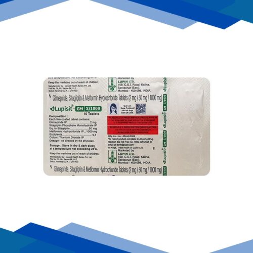 LUPISIT GM 2/1000 Tablet 10’s