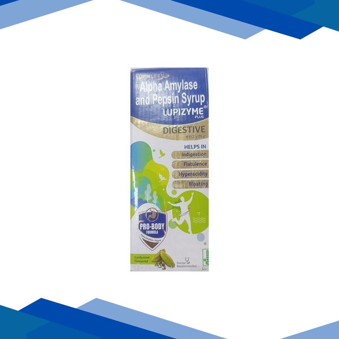 LUPIZYME PLUS CARDAMOM FLAVOURED Syrup 200ml