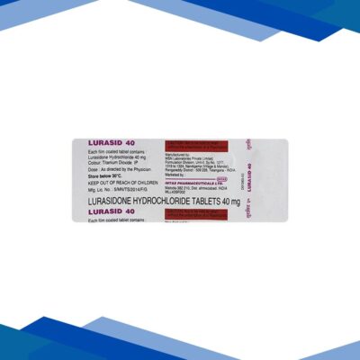 Lurasid 40mg Tablet 10’S