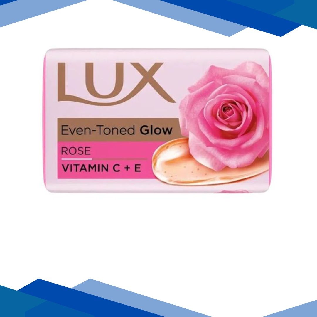 Lux Even Tone Glow Vitamin C + E Soap – Rose 150 g