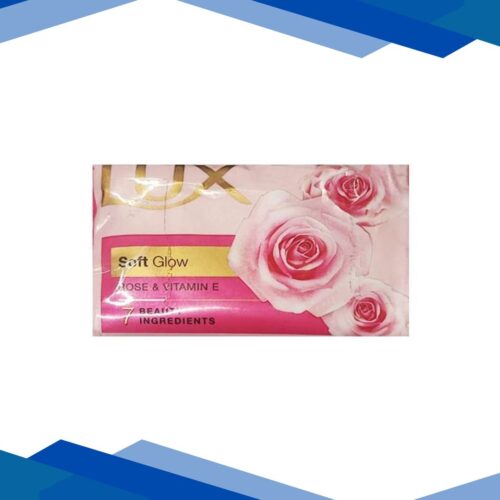 Lux Soft Glow Rose & Vitamin E Soap (Pack of 4) 75 gm