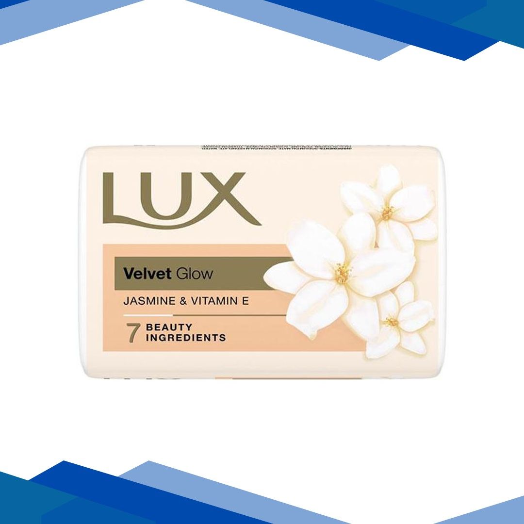 Lux Velvet Glow Jasmine & Vitamin E For Glowing Skin Beauty Soap Mega Pack (Pack of 3) 450 gm
