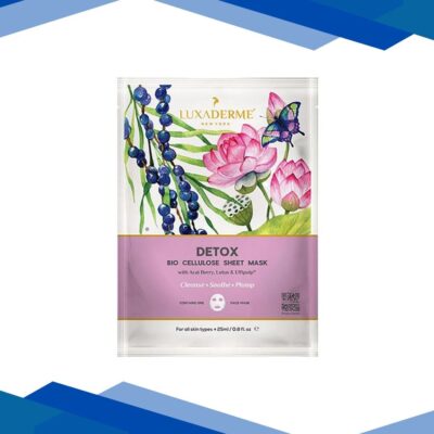 Luxa Derme Detox Bio Cellulose Sheet Mask 25 ml