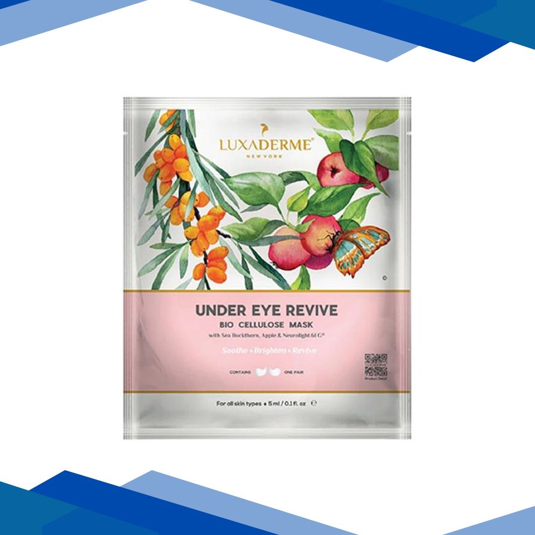 Luxa Derme Under Eye Revive Bio Cellulose Sheet Mask (Pack 2 x 5ml) 1’s
