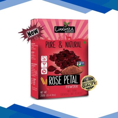 Luxura Sciences Pure & Natural Rose Petal Powder 200 gm