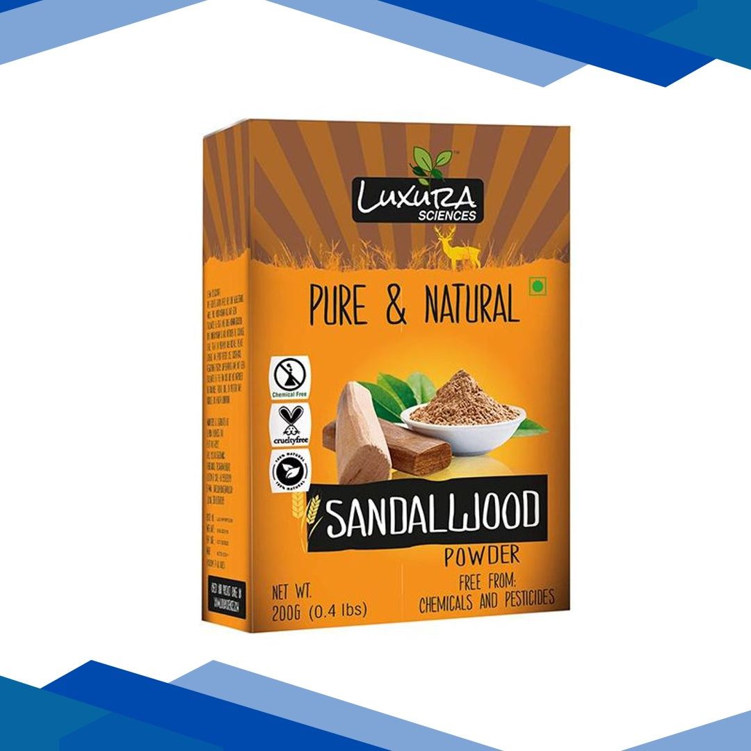 Luxura Sciences Pure & Natural Sandalwood Powder 200 gm