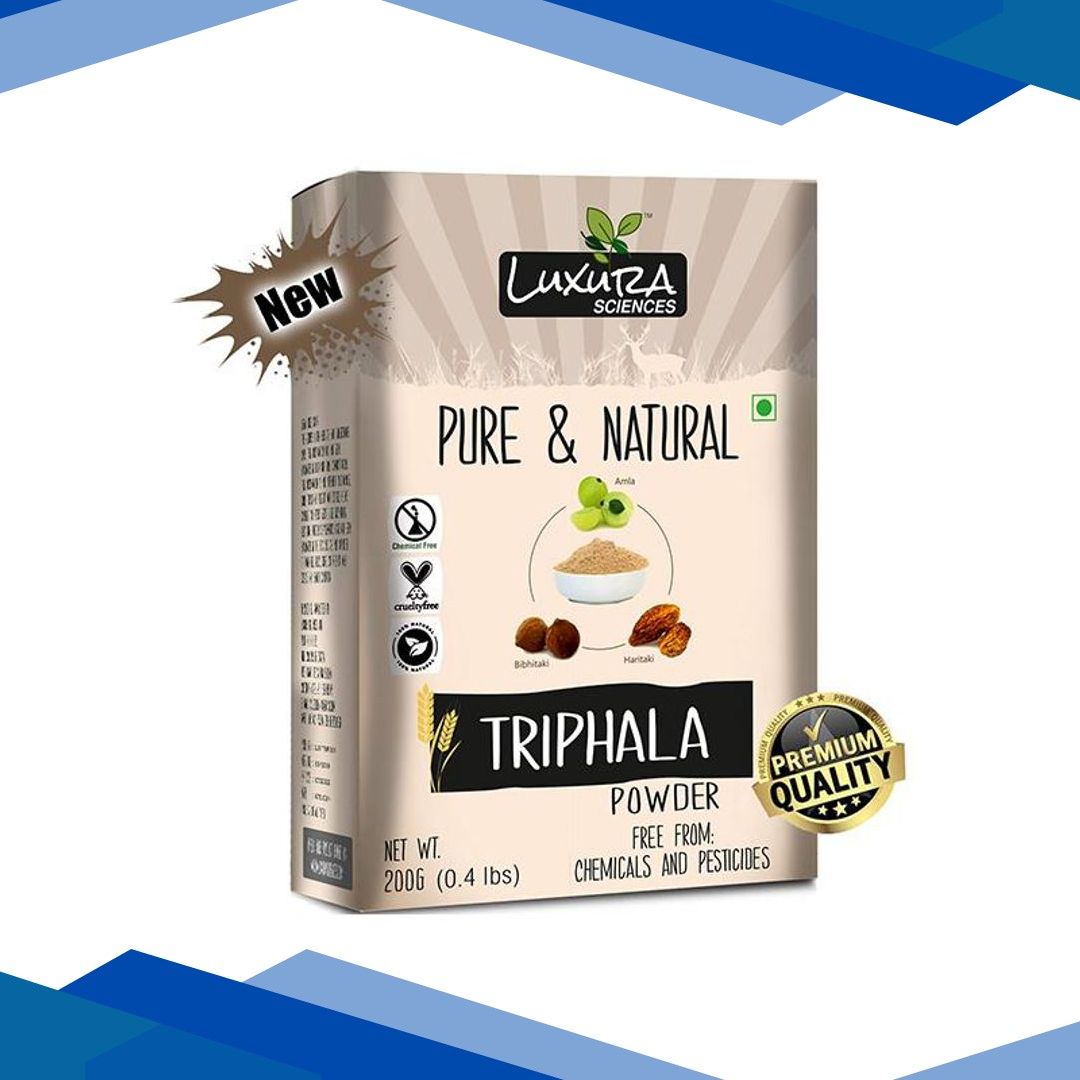 Luxura Sciences Pure & Natural Triphala Powder 200 gm