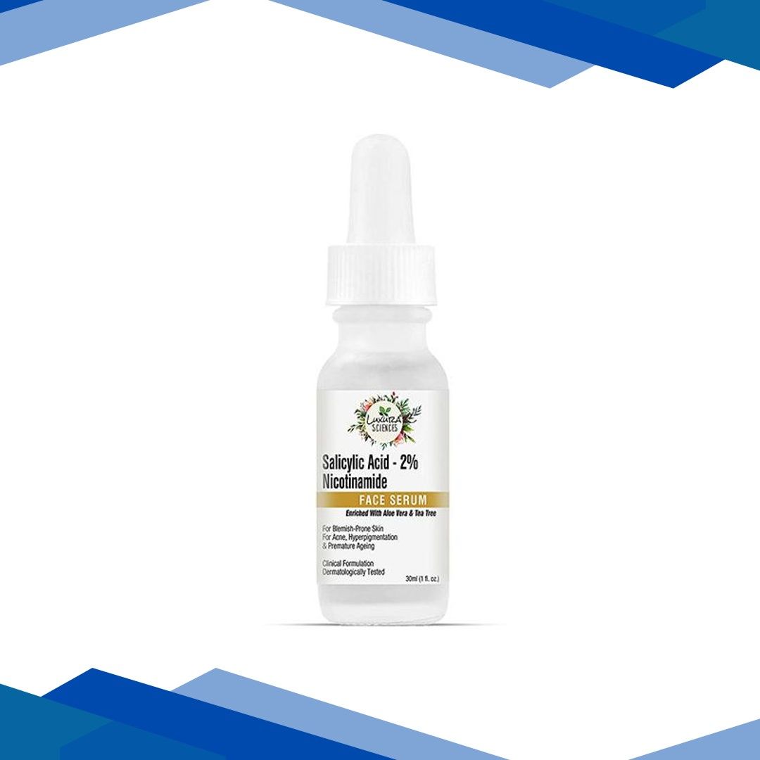 Luxura Sciences Salicylic Acid – 2% Niacinamide Face Serum 30 ml