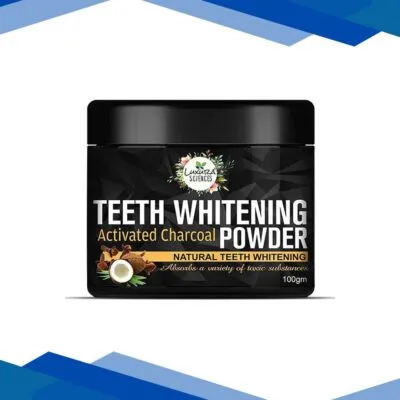 Luxura Sciences Teeth Whitening Activated Charcoal Powder 100 gm