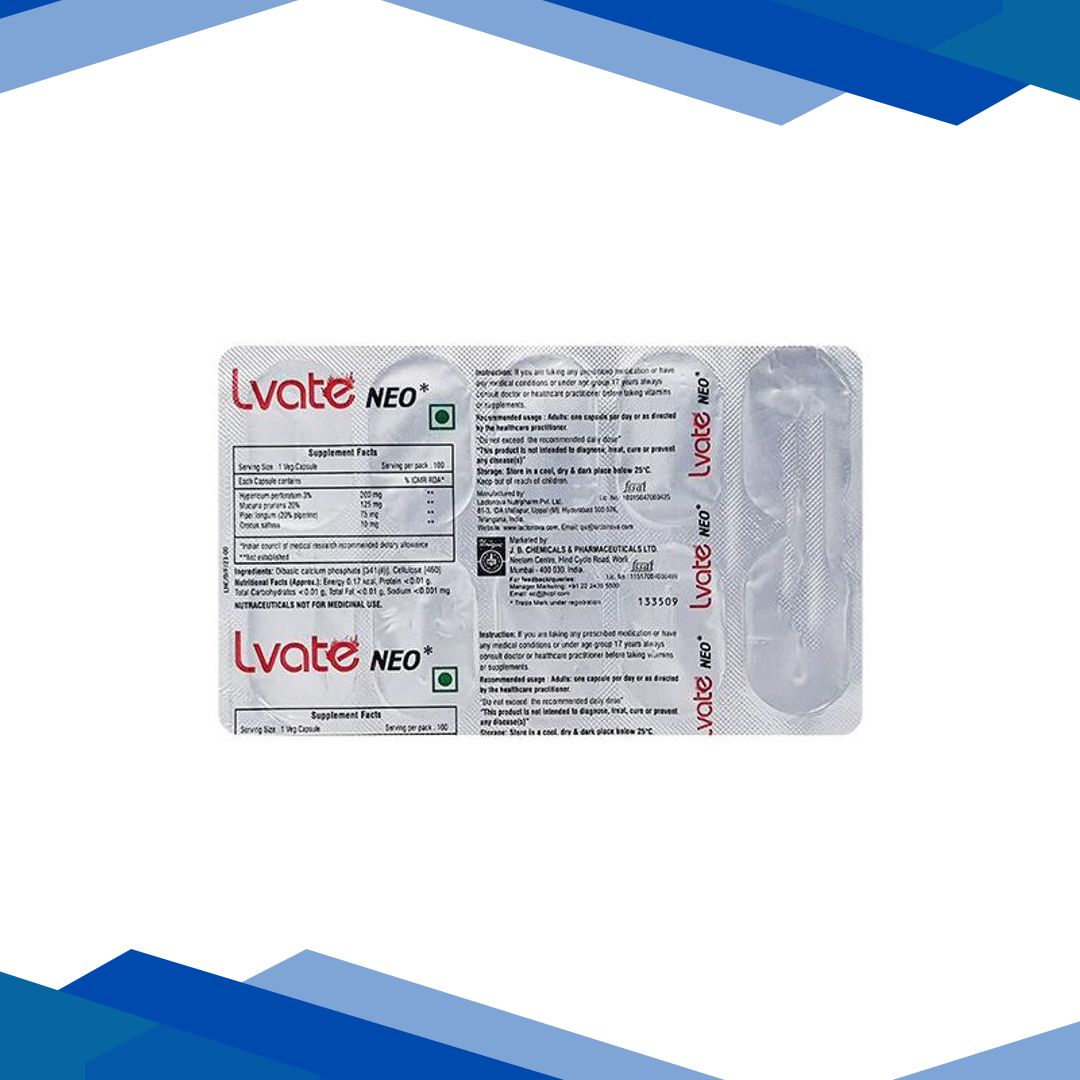 LVATE NEO (VEG) Capsule 10’s