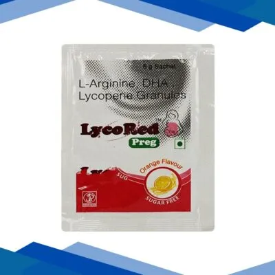 LYCORED PREG SUGAR FREE ORANGE Sachet 5gm