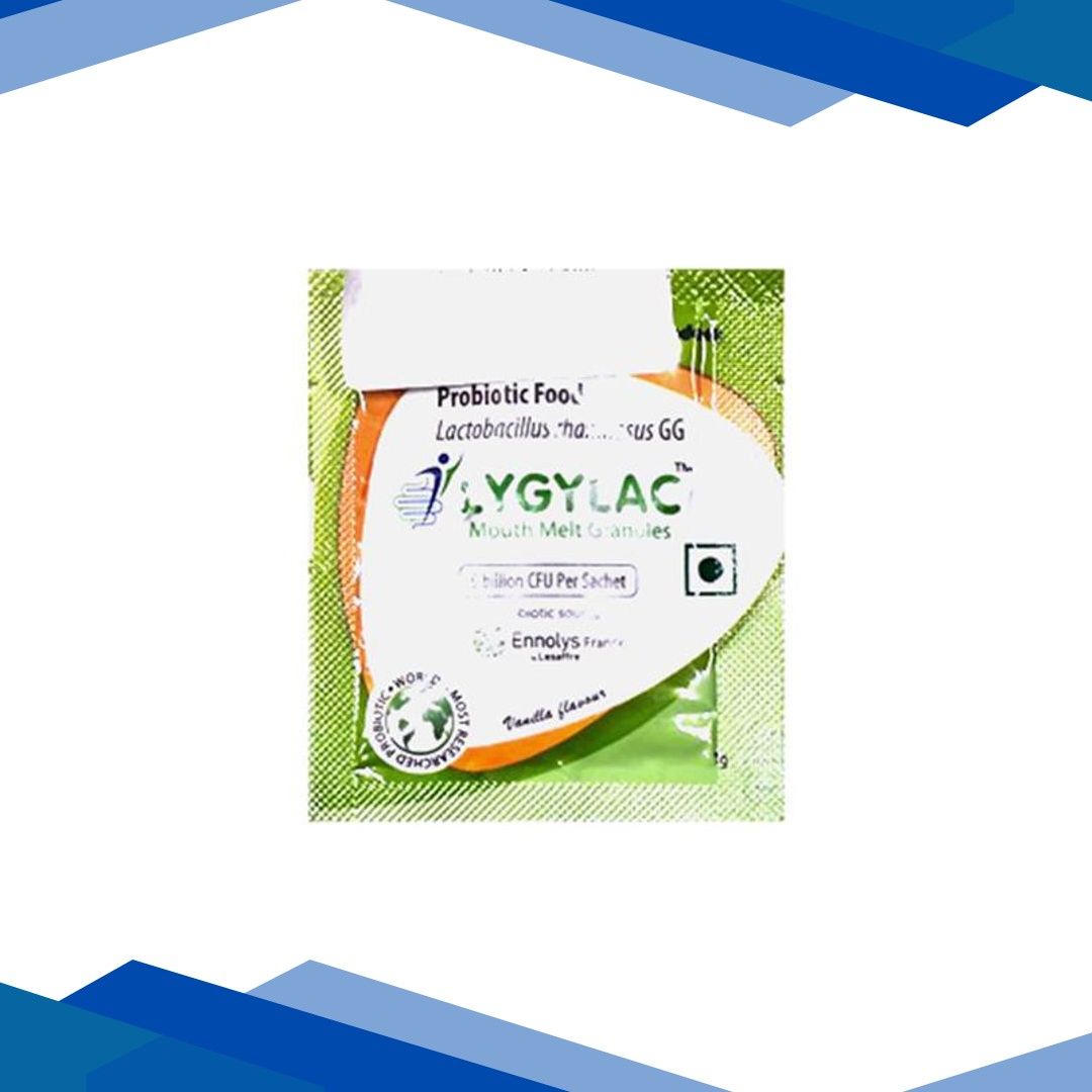 LYGYLAC VANILLA FLAVOUR MOUTH MELT Sachet 1g