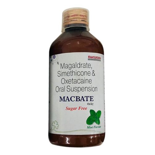 MACBATE MINT SUGAR FREE Oral Suspension 200ml