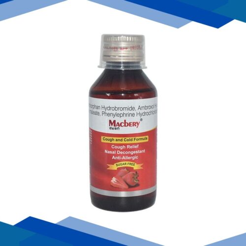 Macbery Sugar Free Syrup 100ml