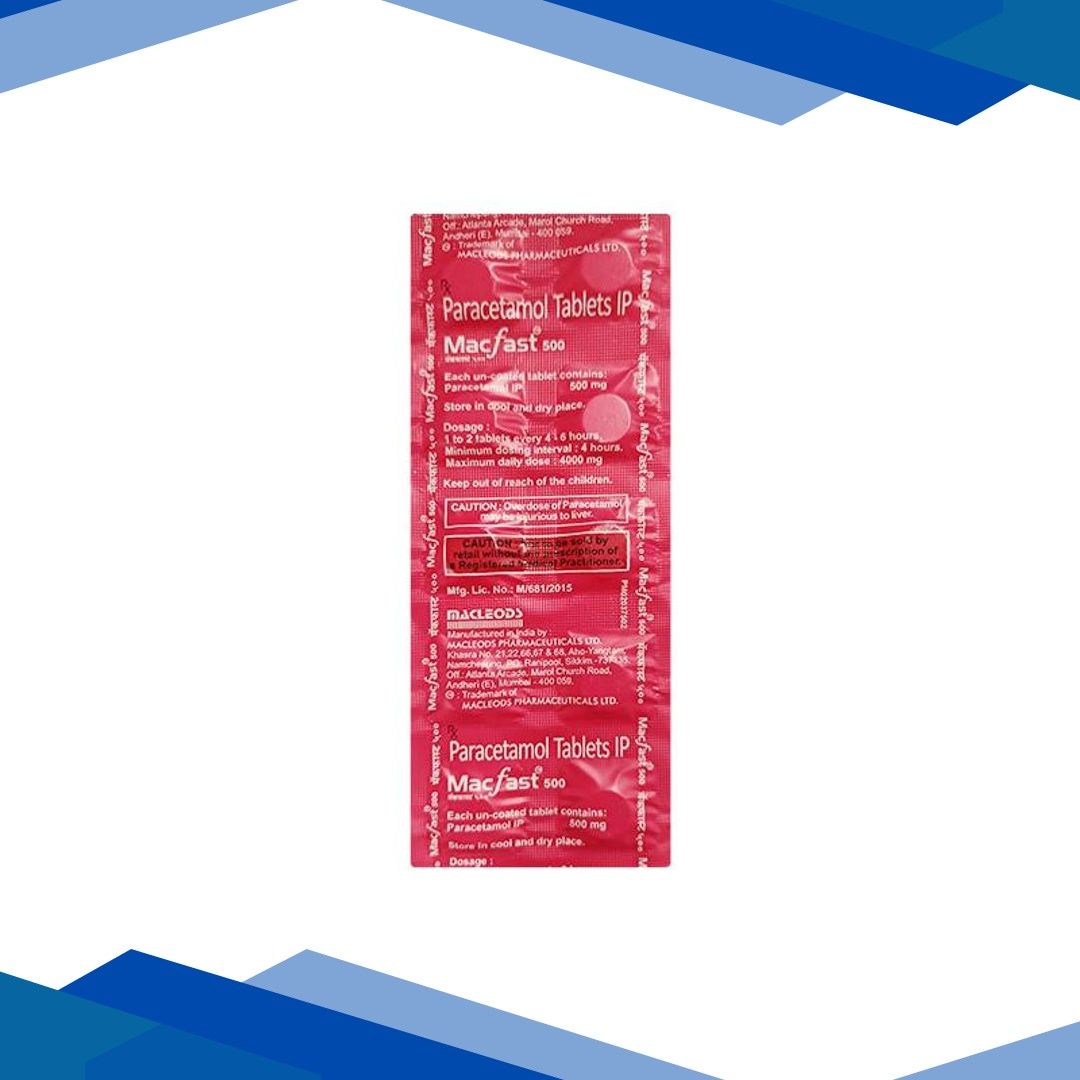 MACFAST 500mg Tablet 10’s (se)