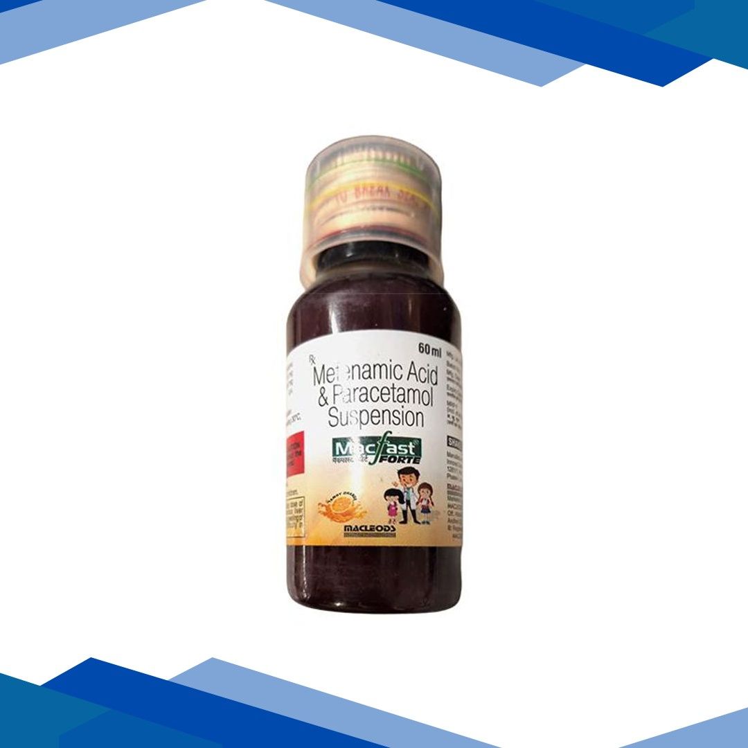 MACFAST FORTE TANGY ORANGE FLAVOUR Suspension 60ml